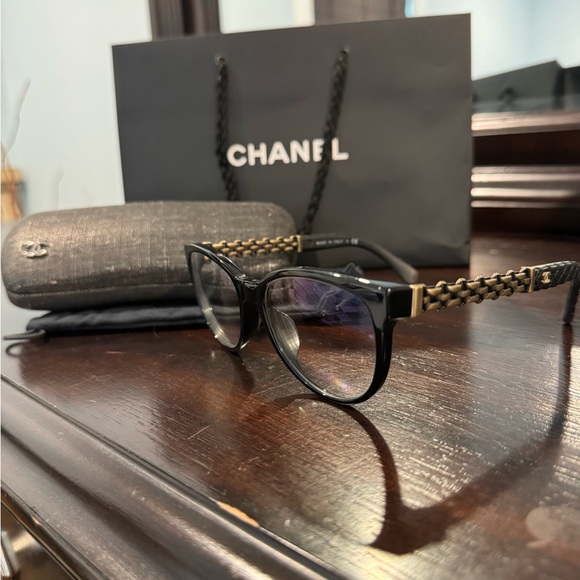 CHANEL Accessories - Chanel 3321-Q Black Frames